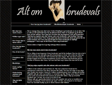 Tablet Screenshot of brudevals.com